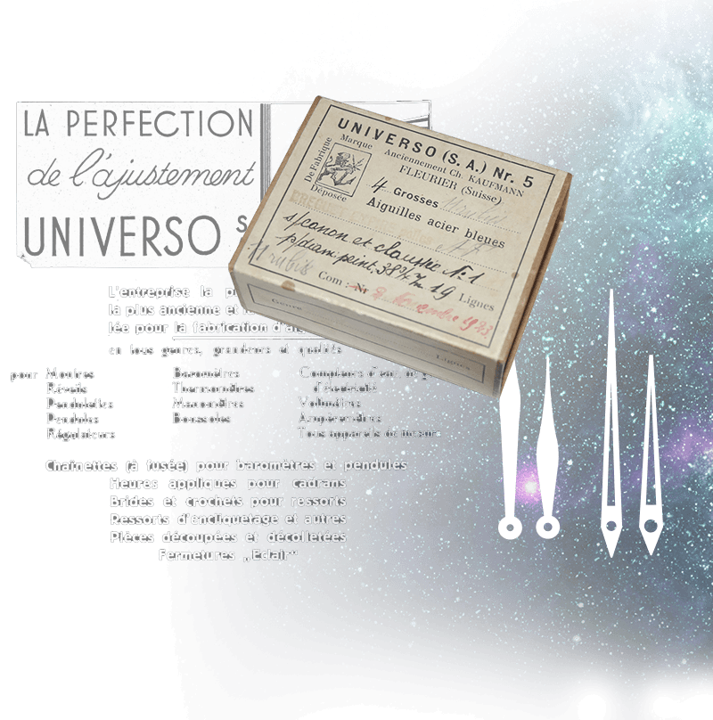 Universo - Manufacture d'aiguilles horlogères